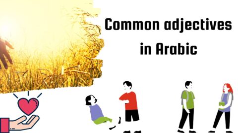 Common adjectives in Arabic